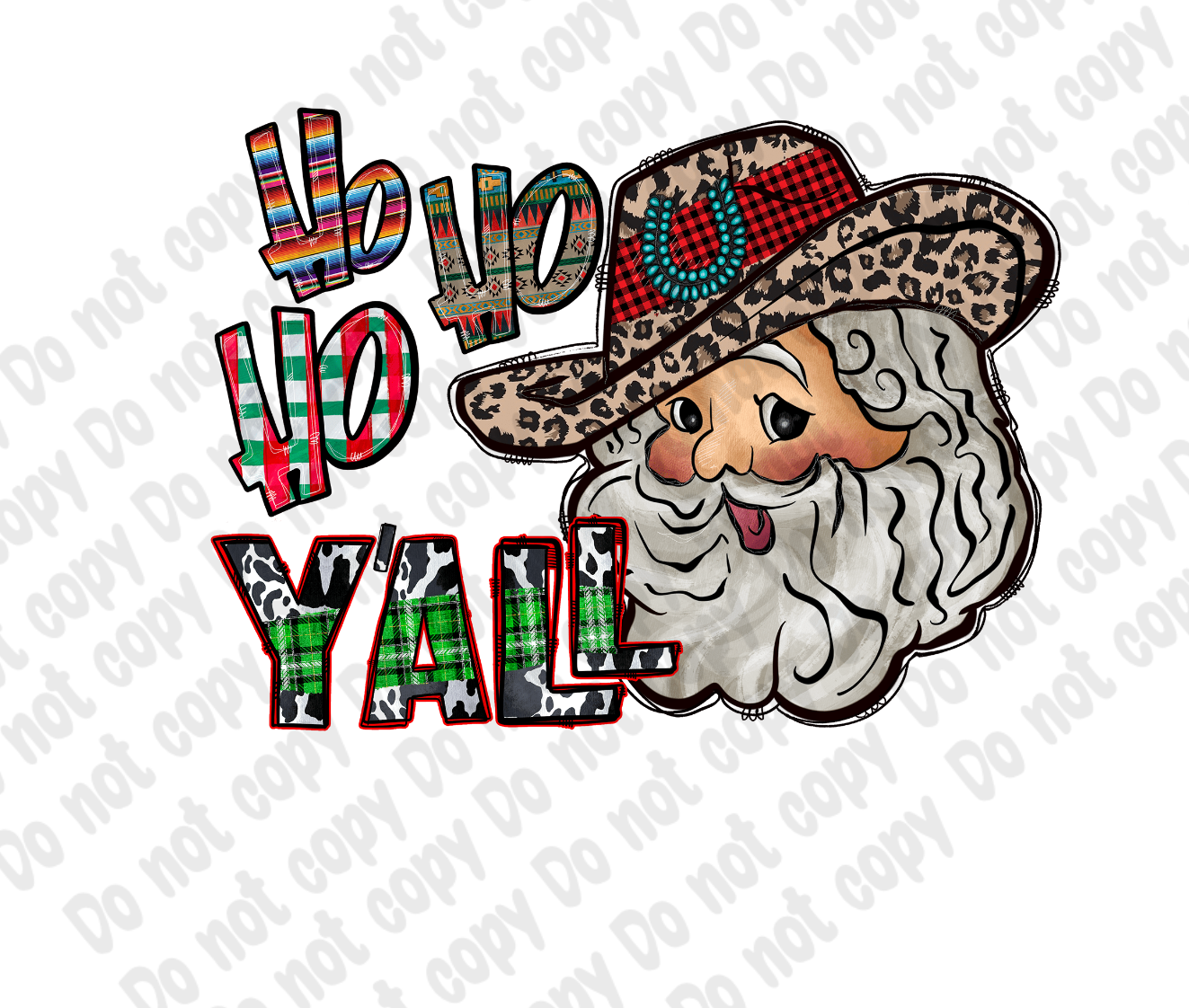 Ho Ho Ho Yall Transfer