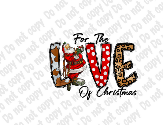 For the Love of Christmas Transfer