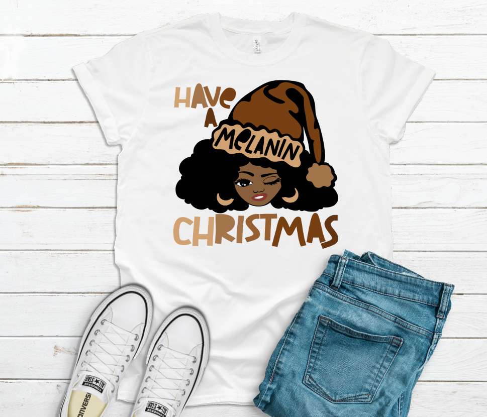 Have a Melanin Christmas Transfer