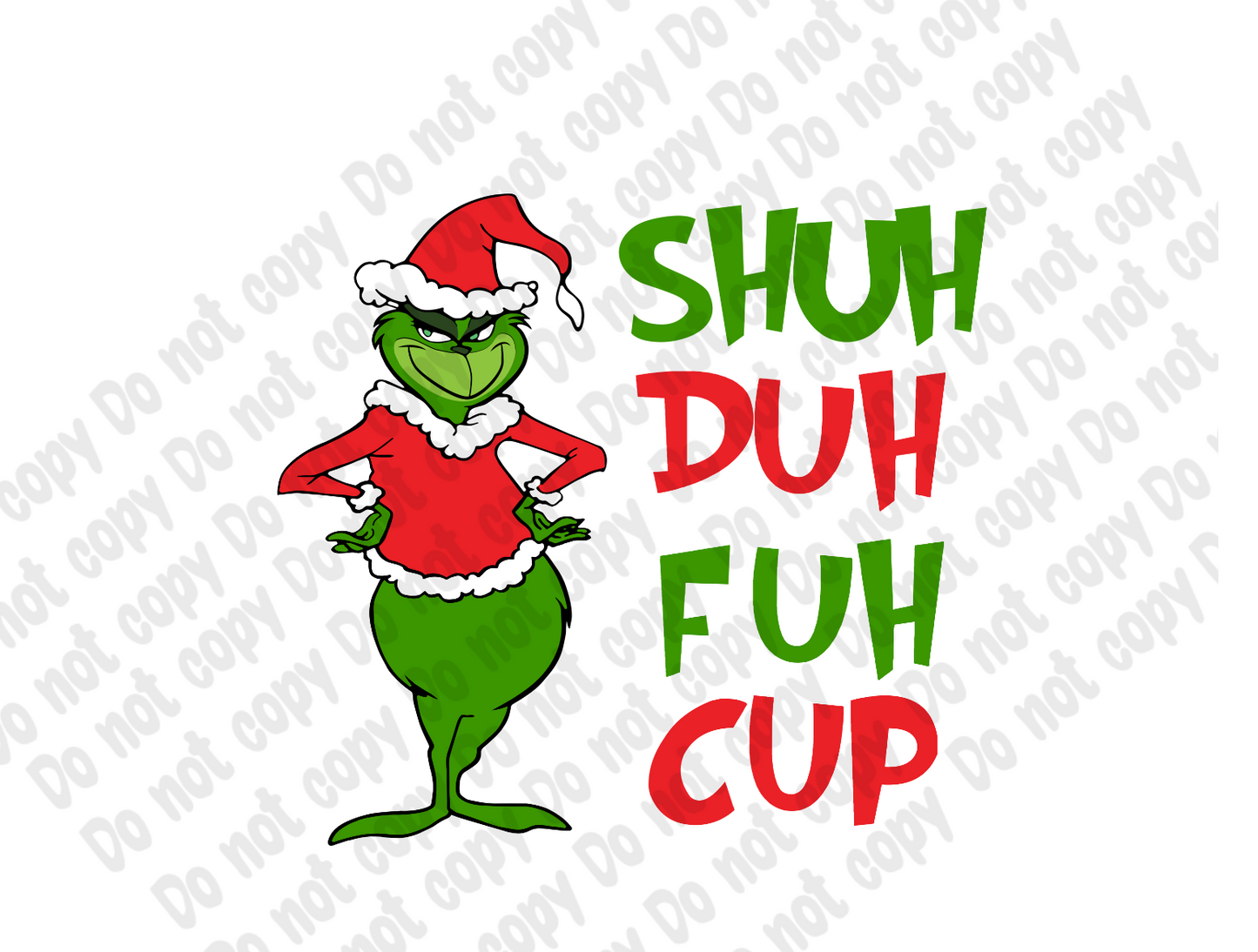 Shuh Duh Fuh Cup Transfer