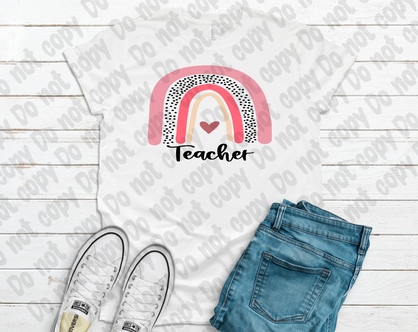 Teacher Rainbow Shirt