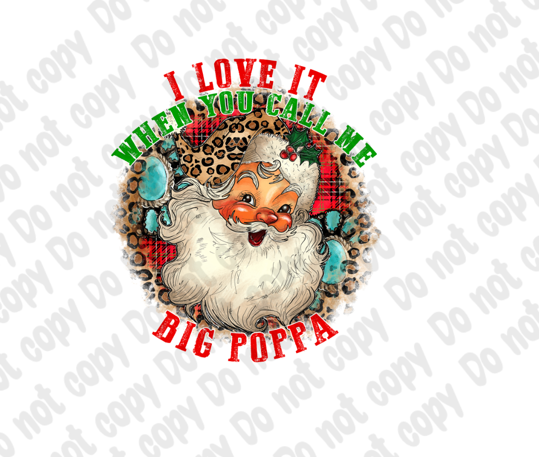 I love it when you call me Big Poppa Transfer