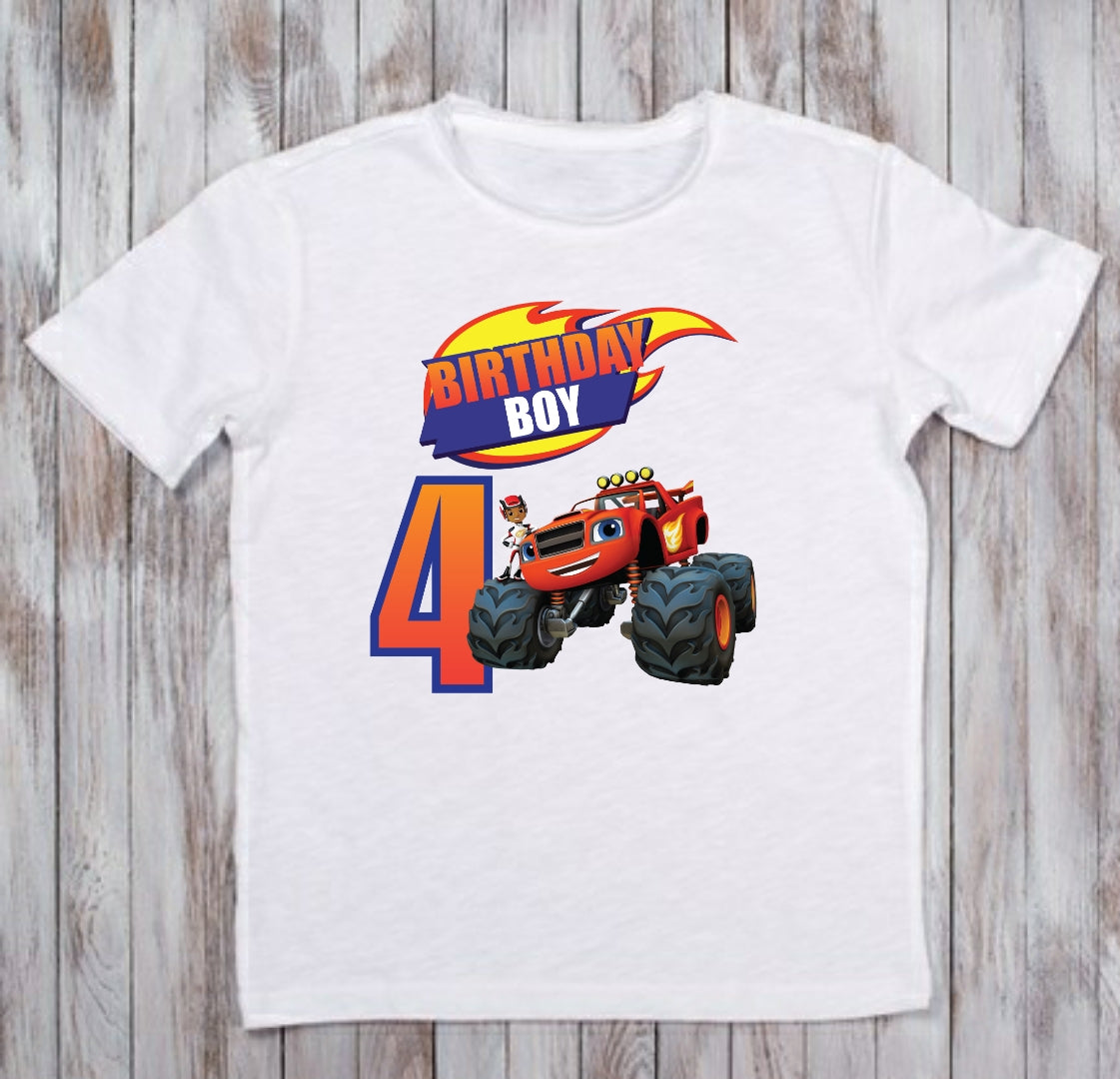 Blaze Birthday shirt