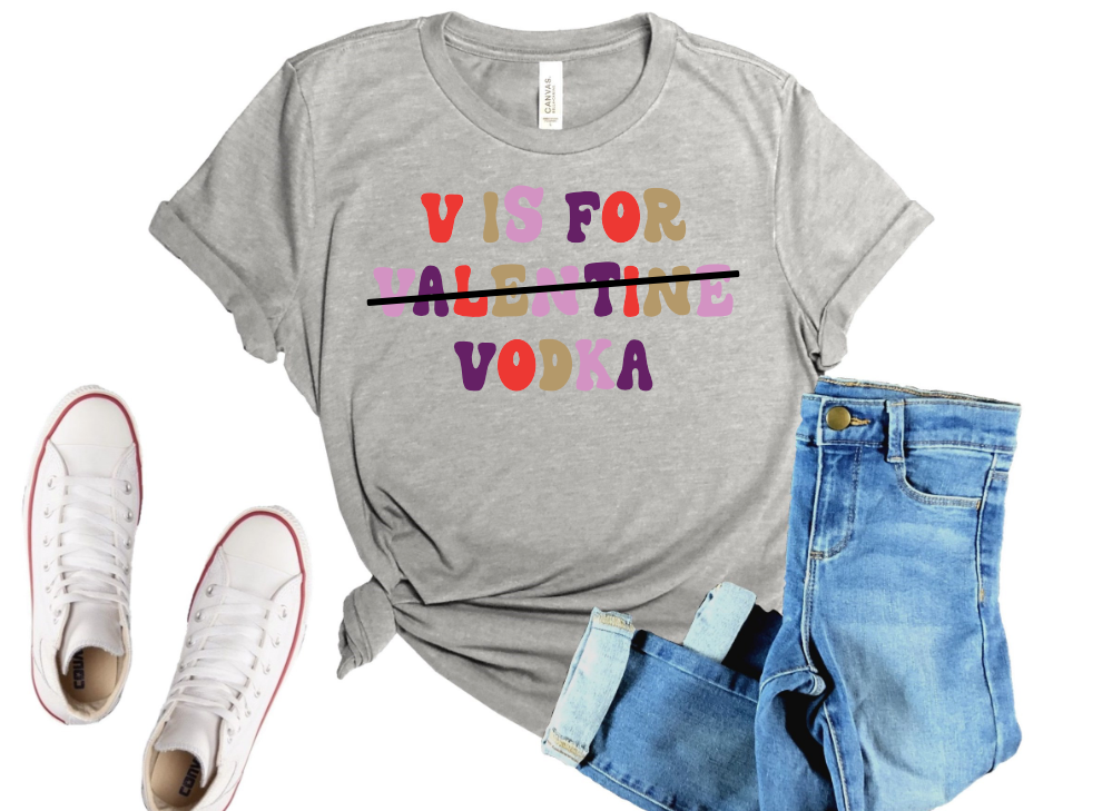 V FOR VALENTINE (VOKA) PNG & SVG