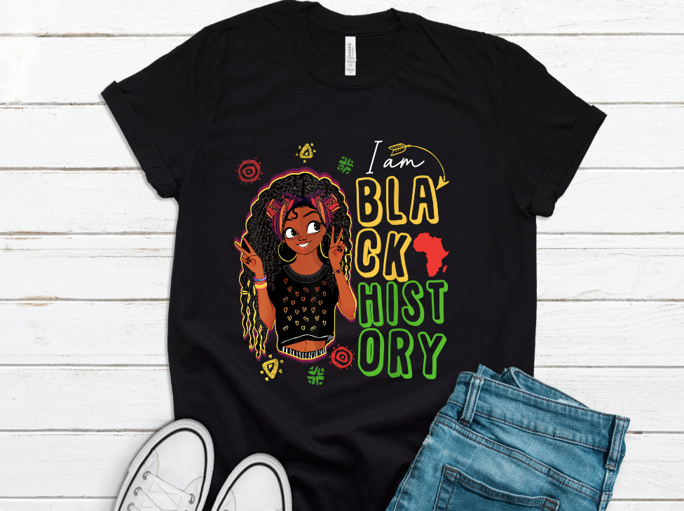 I am Black History Shirt