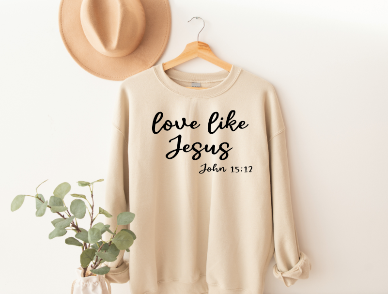 Love Like Jesus PNG & SVG