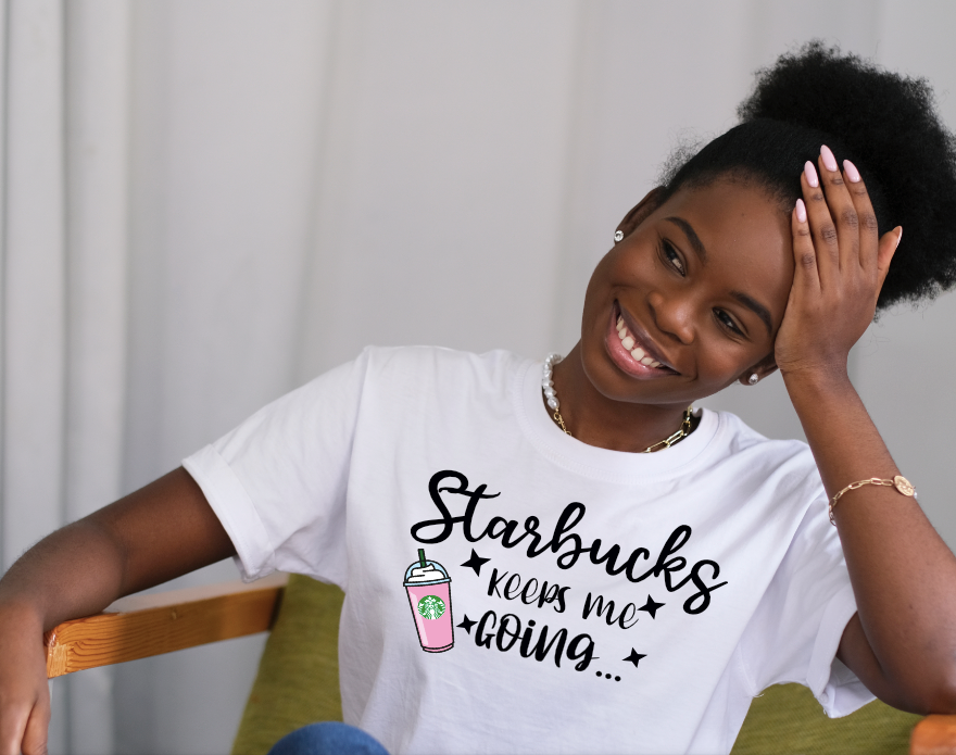 Starbucks keeps me going PNG