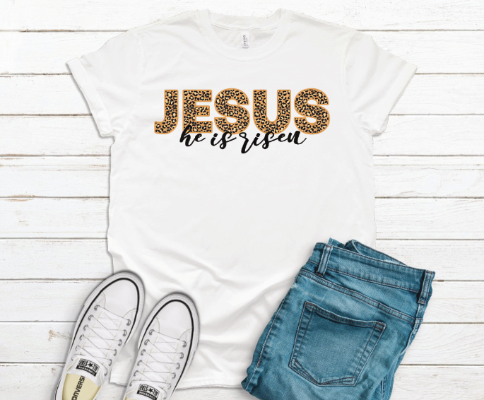Jesus is Risen Leopard Font Transfer