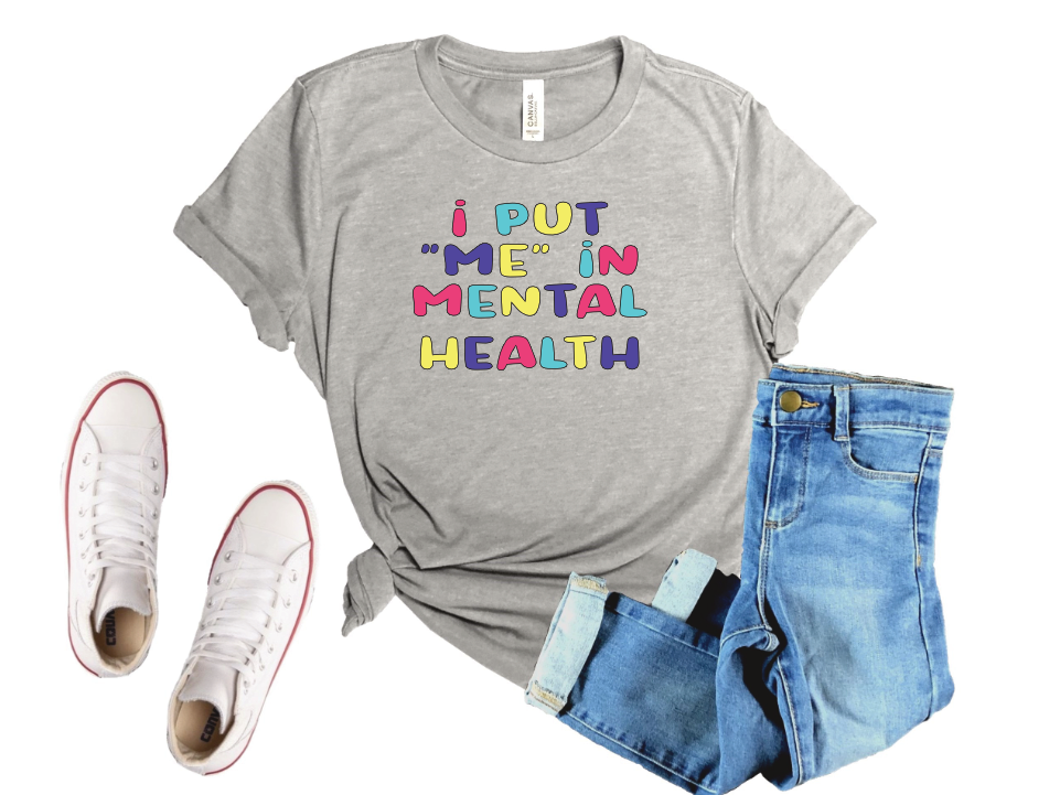 I Put Me in Mental Health PNG & SVG