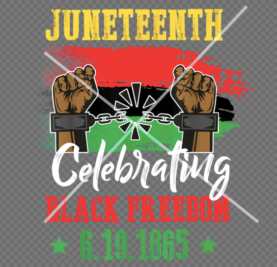 Black Freedom 6-19-1865 Chain Breaking Transfer