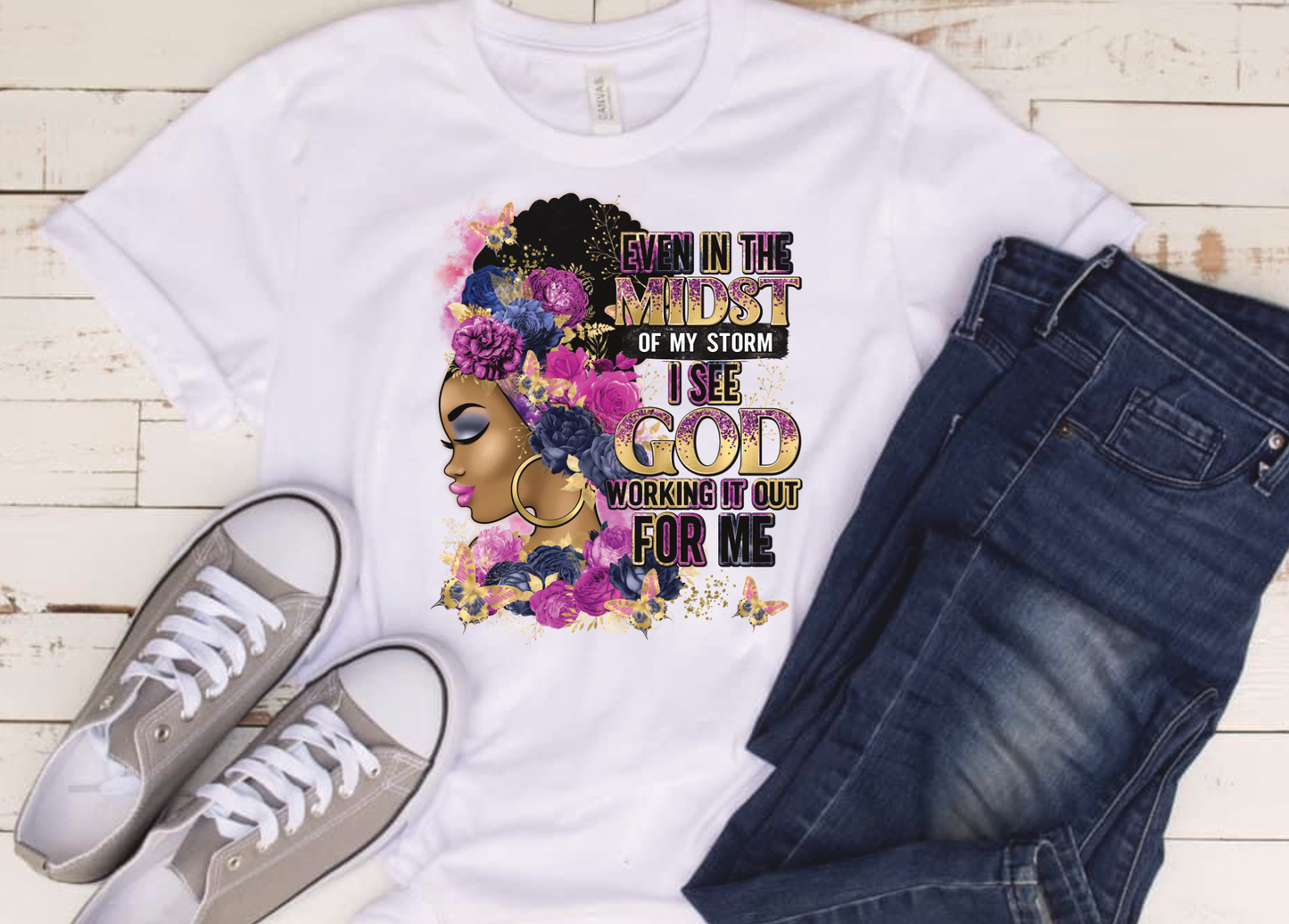 Even in the Mist of the Storm I see God Working it out for me Transfer