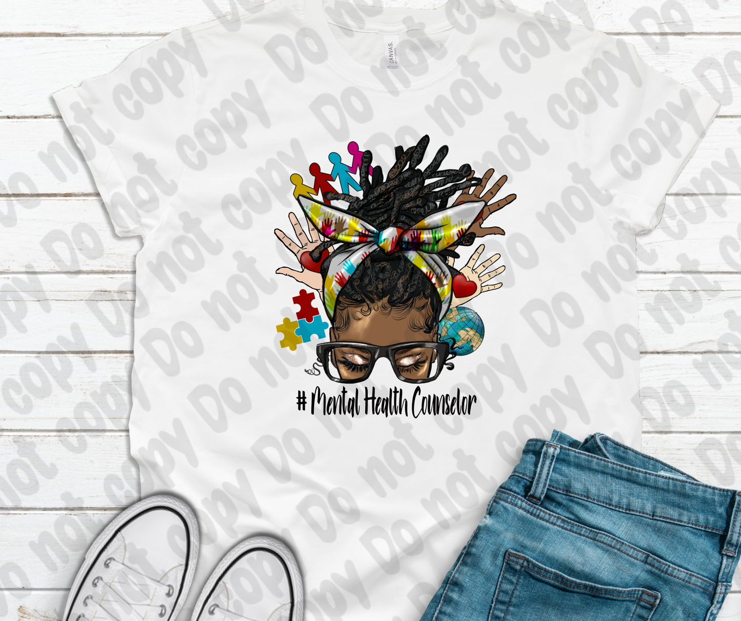 Messy Bun with Locs #Mental Health Counselor Transfer