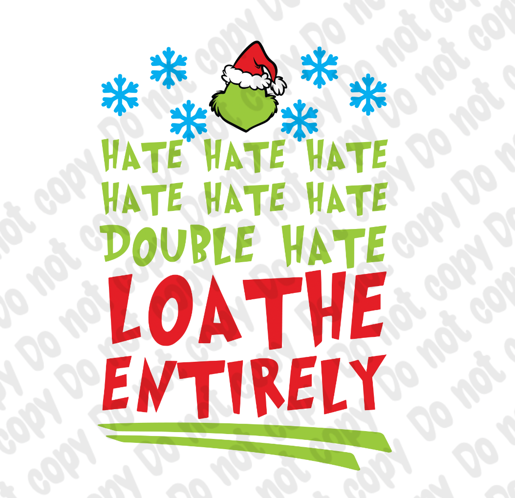 Hate Hate Hate Transfer