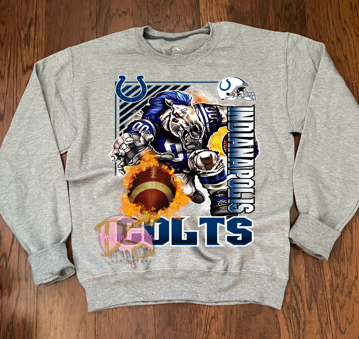 Mascot NFL Transfer Print Available in All Teams