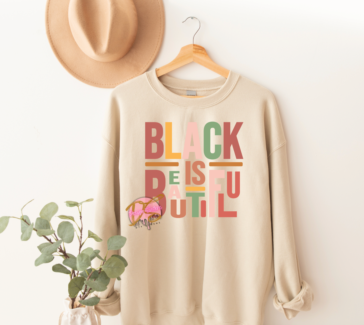 Black is Beautiful DTF Transfer