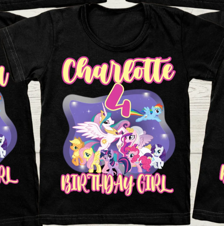 My Little PonyTheme Birthday Shirt