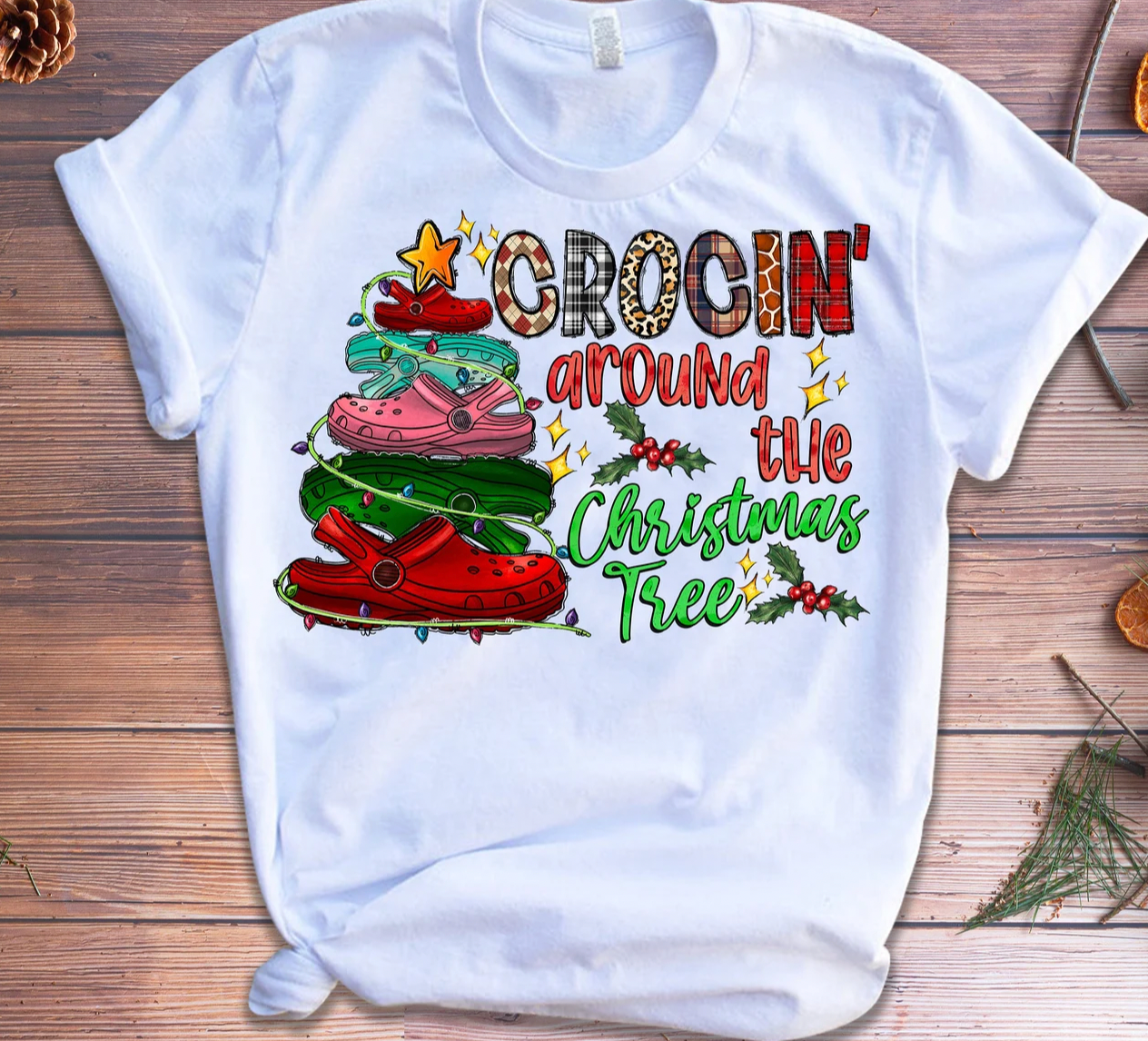 Crocin around the Christmas Tree Transfer