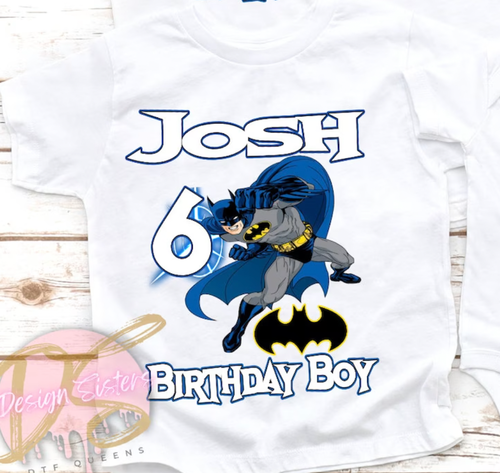 Batman birthday online boy shirt