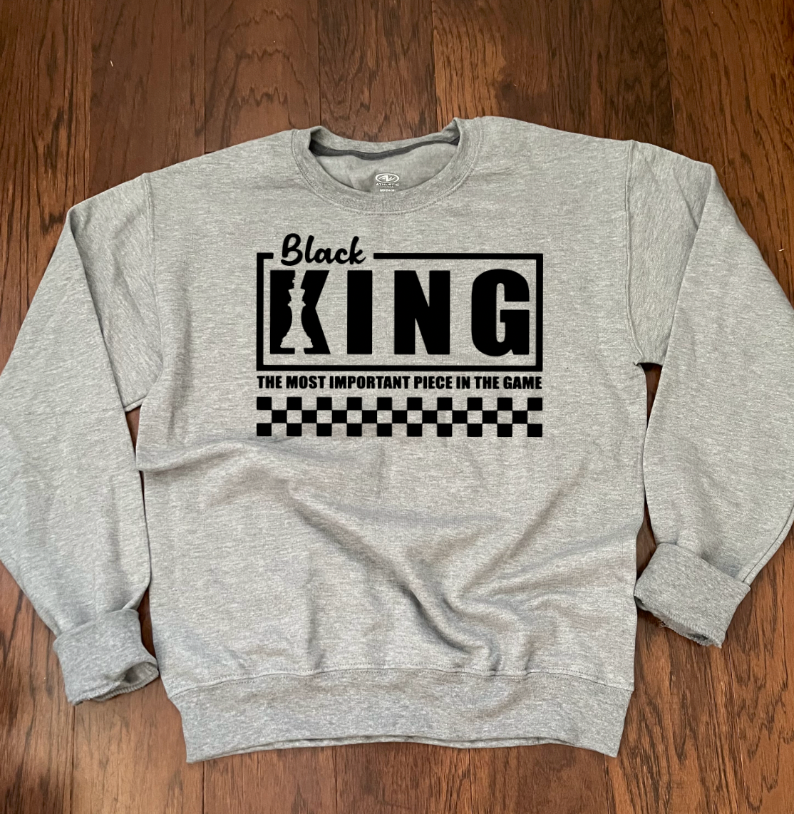 Black KING DTF Transfer (10inch)