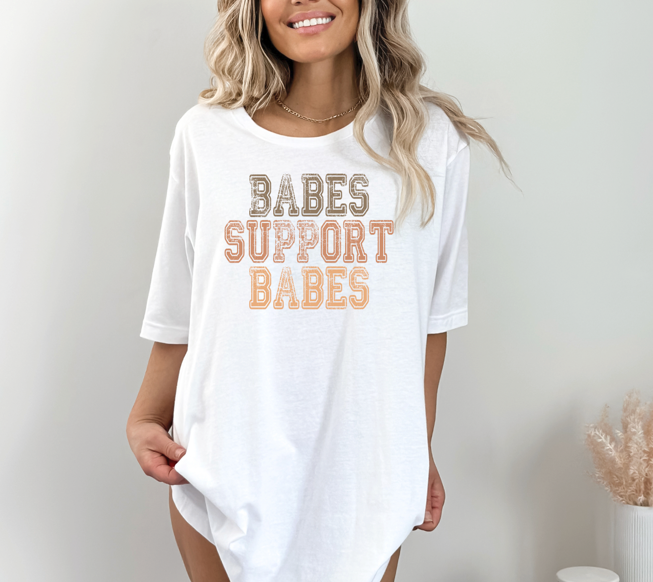 Babe Support Babes PNG file