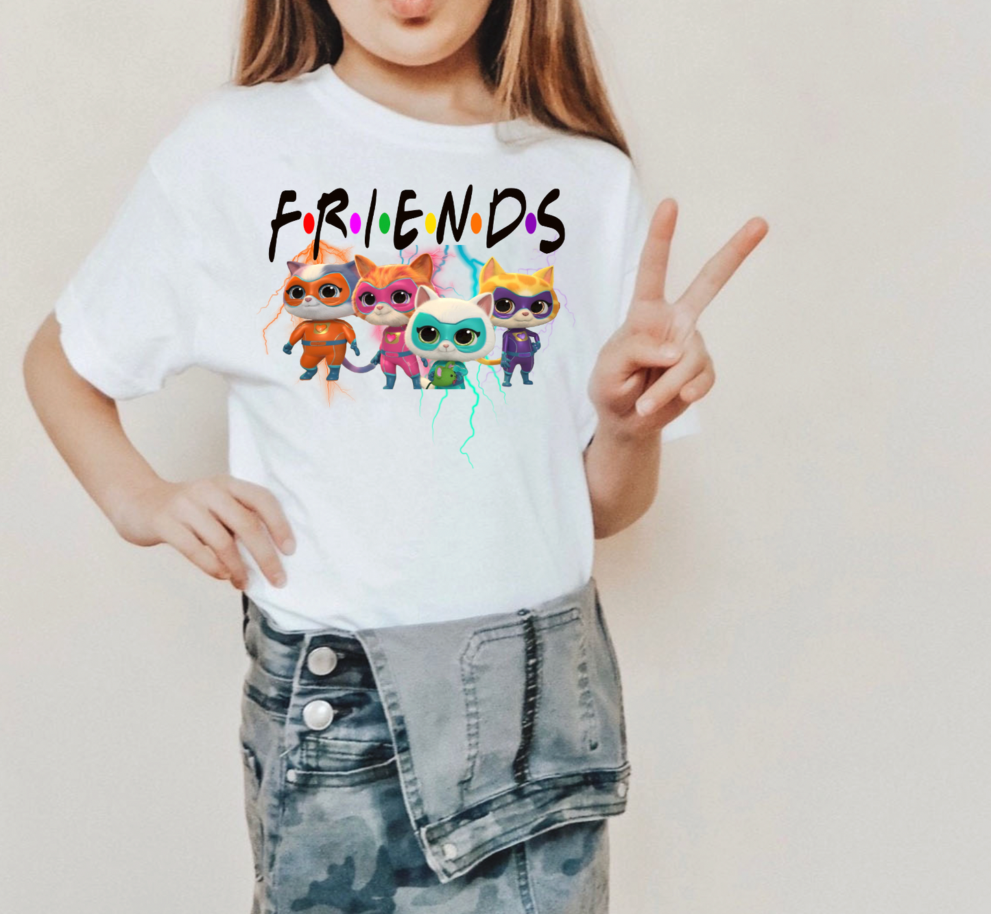 Super Kitties Friends Transfer