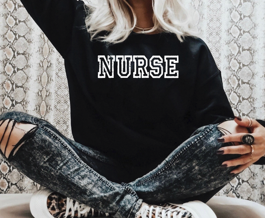 White Varsity Nurse  PNG  file