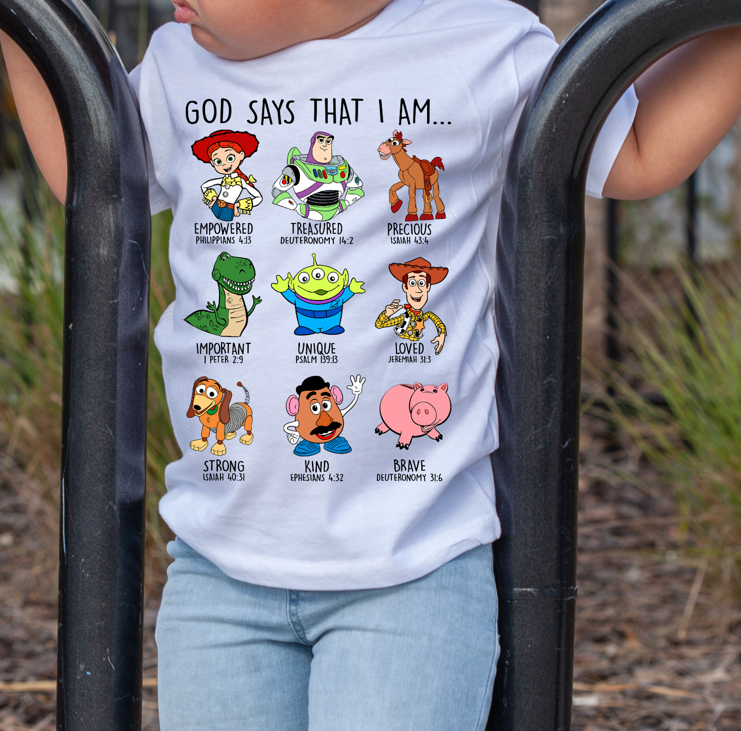 God says I am Toy Story Transfer