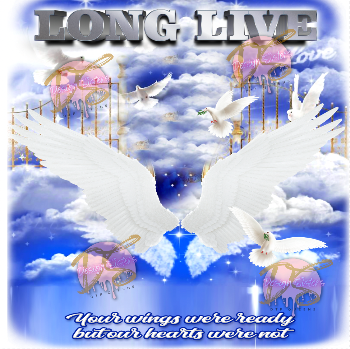 In Loving Memory PNG Memorial Background stairway to Heaven 