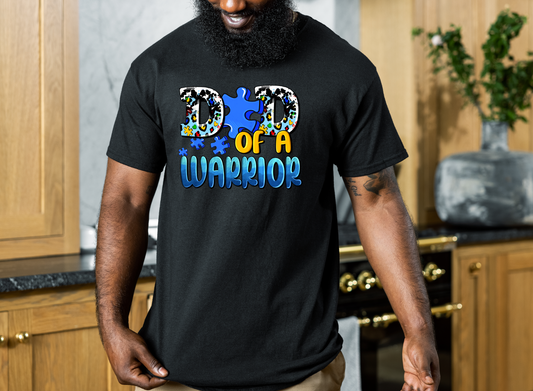 Dad of a Warrior  DTF Transfer