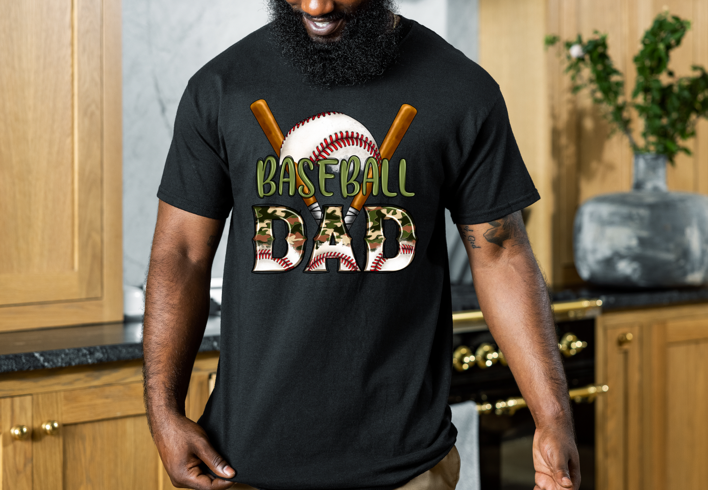 Baseball Dad DTF TransfeR