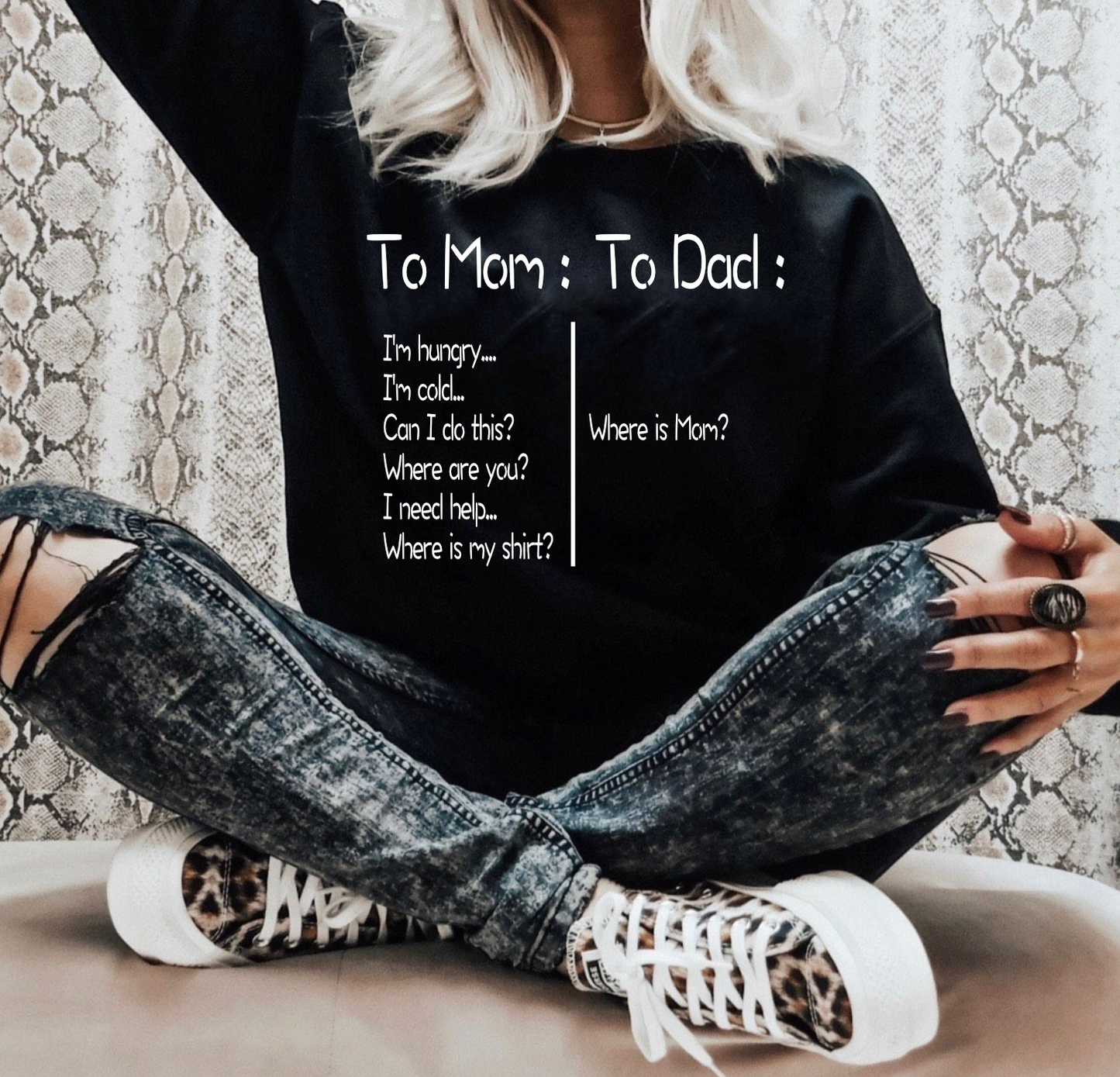 To Mom To Dad Transfer