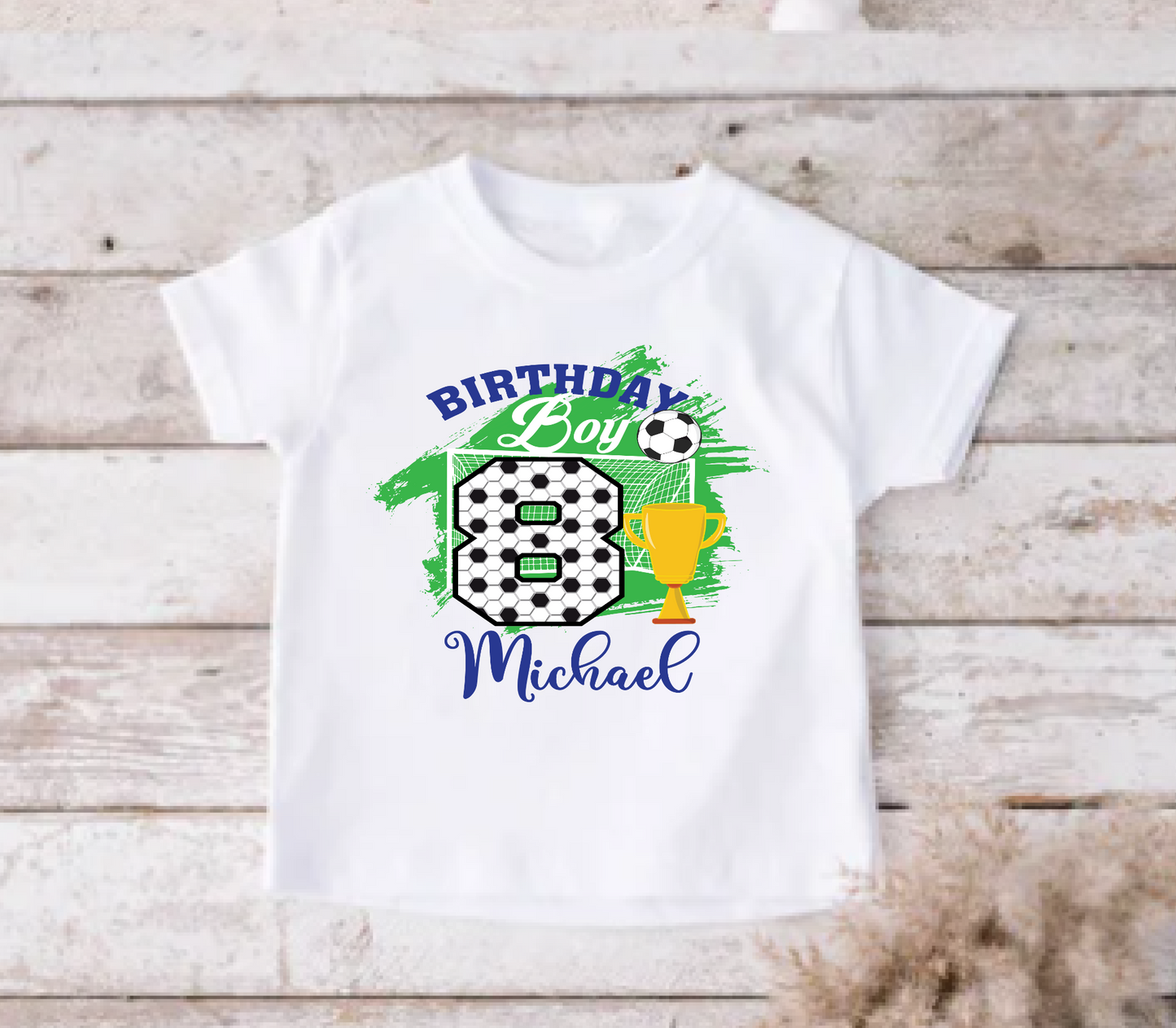 Soccer Birthday DTF Transfer