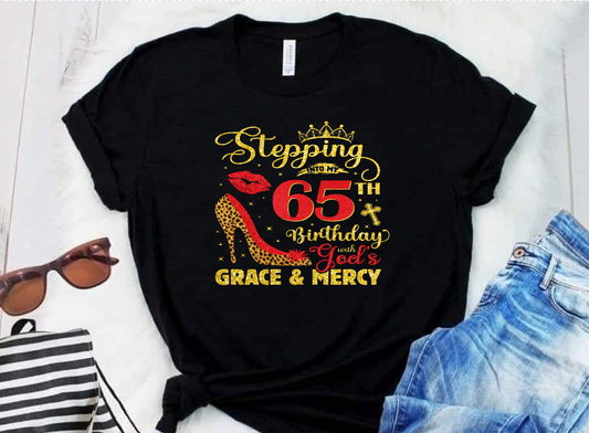Red Stepping in into DTF  Transfer (change you age)