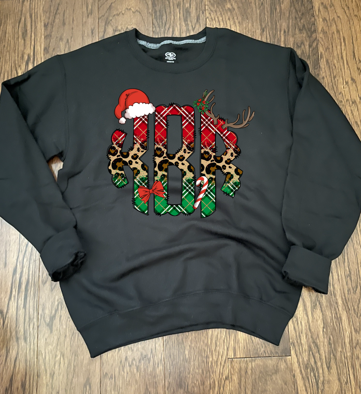 Christmas Monogram Transfer