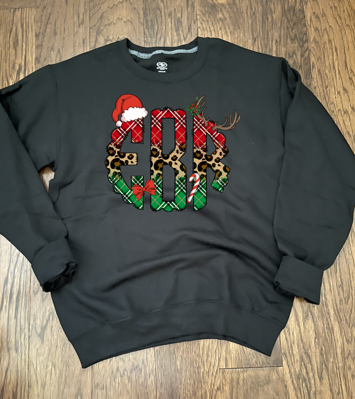 Christmas Monogram Transfer