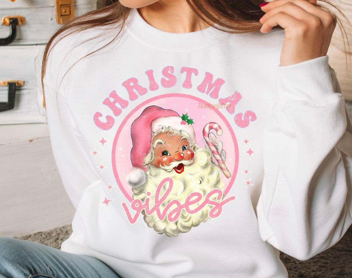 Christmas Vibes DTF Transfer
