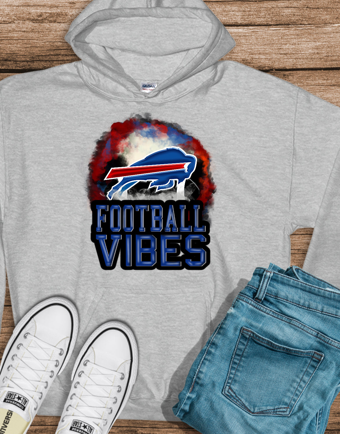 NFL Football Vibes Hoodie (All teams Available)