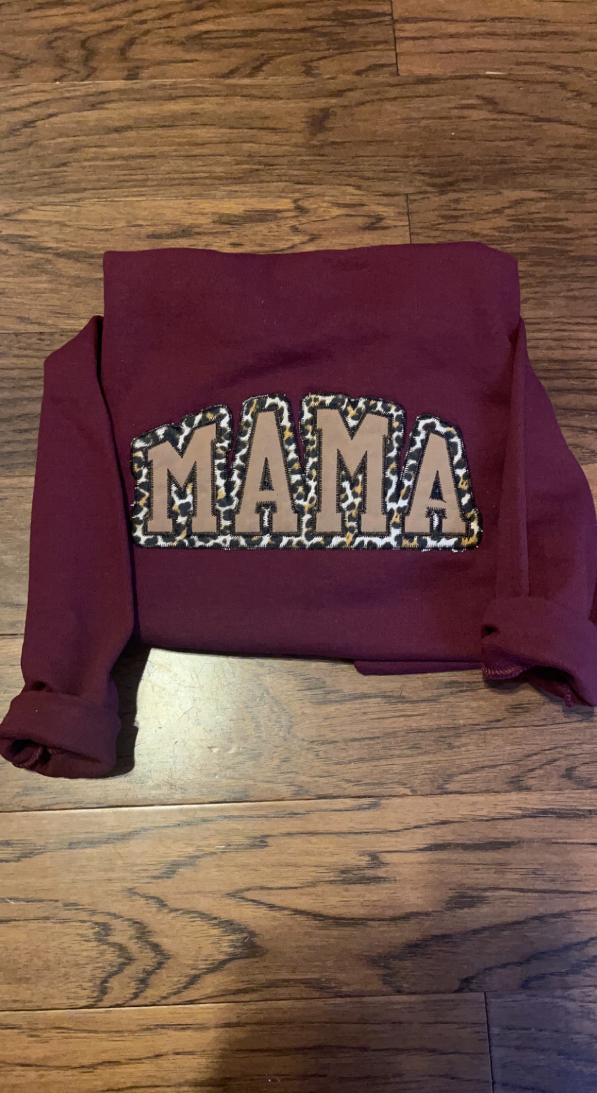 Leopard Mama Sweatshirt (Stitch)