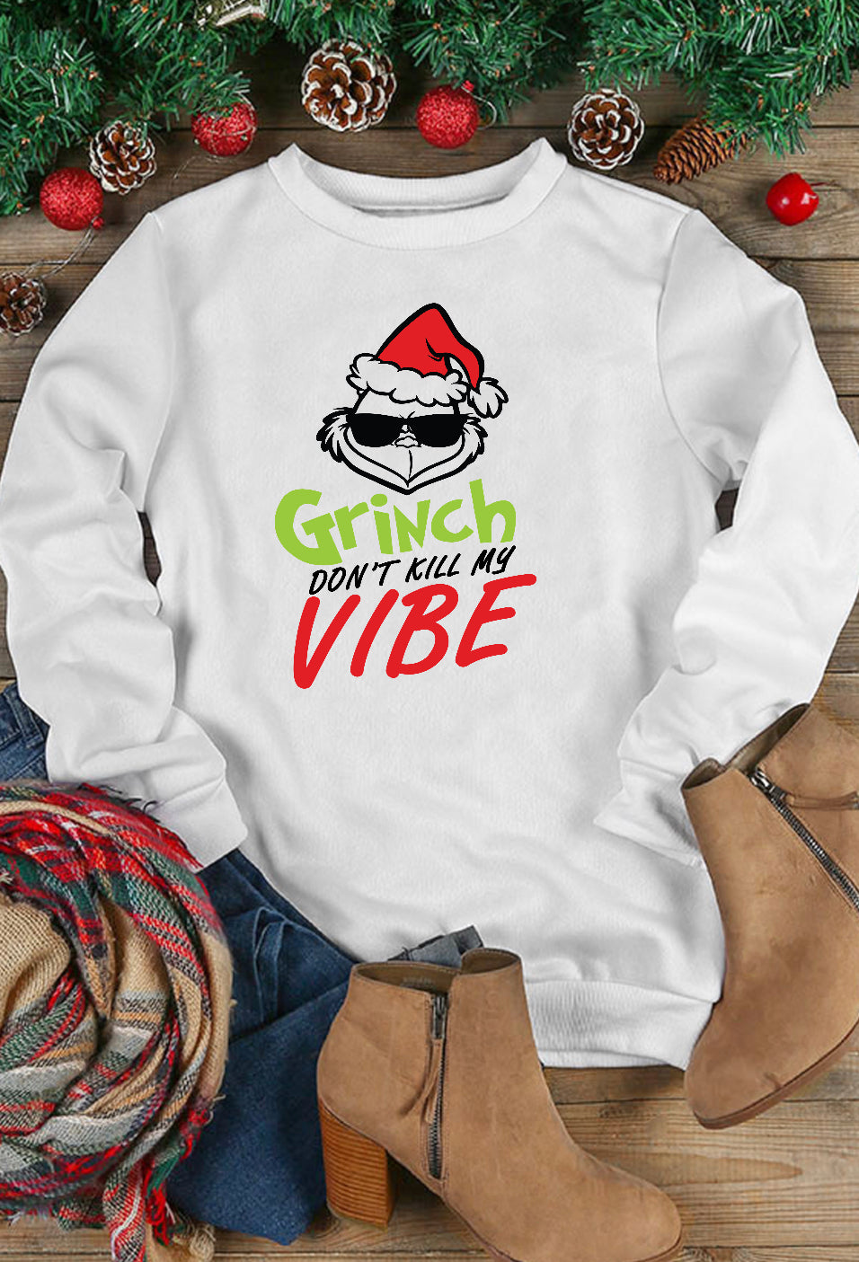 Grinch Don’t Kill My Vibe Transfer