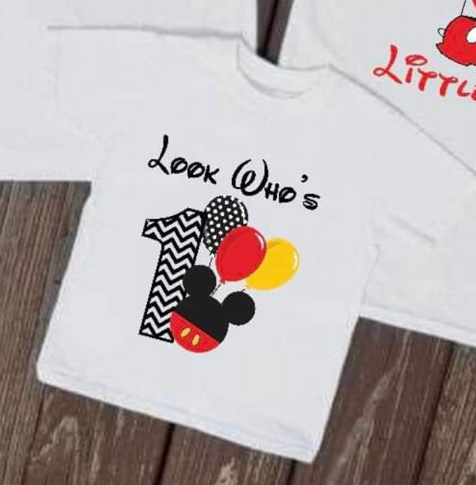Mickey Transfer one year old only (Please Read Description)