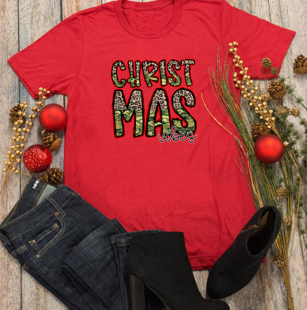 Christ Mas Vibes Transfer