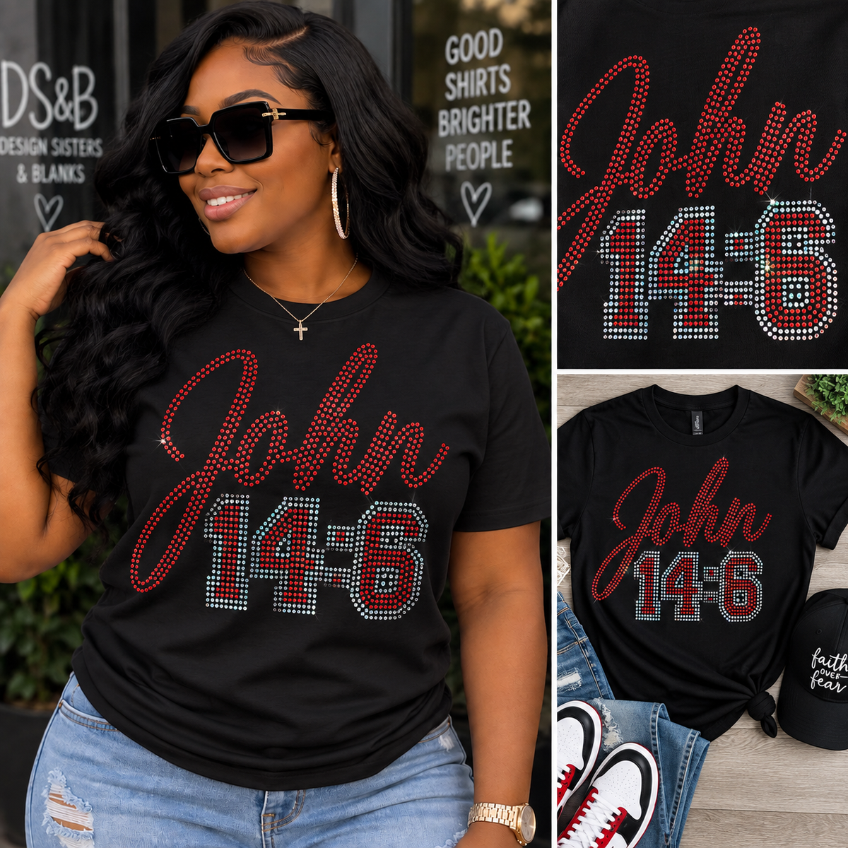 John 14:6  Spangle Transfer, Heat Transfer