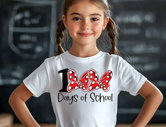 100 Days of School Minnie