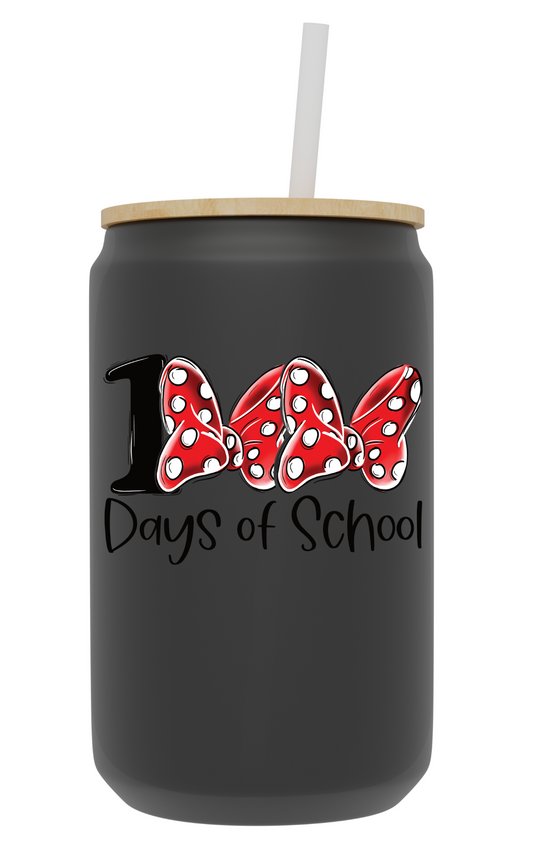 Minnie 100 Days of School UV Decals