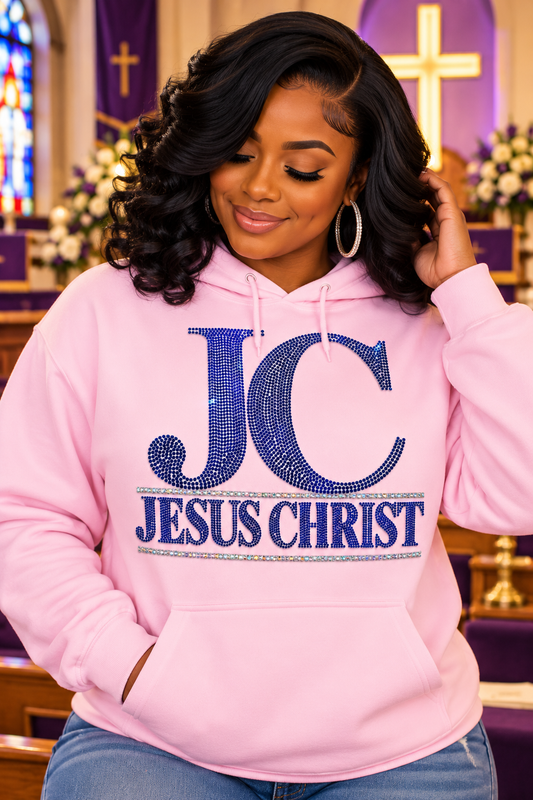 11 inch Jesus Christ Spangle Transfer, Heat Transfer