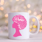 Pink Affirmation Head Uv Decals