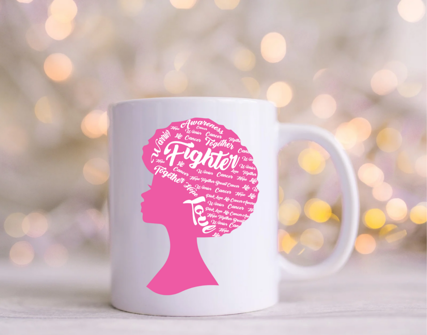 Pink Affirmation Head Uv Decals