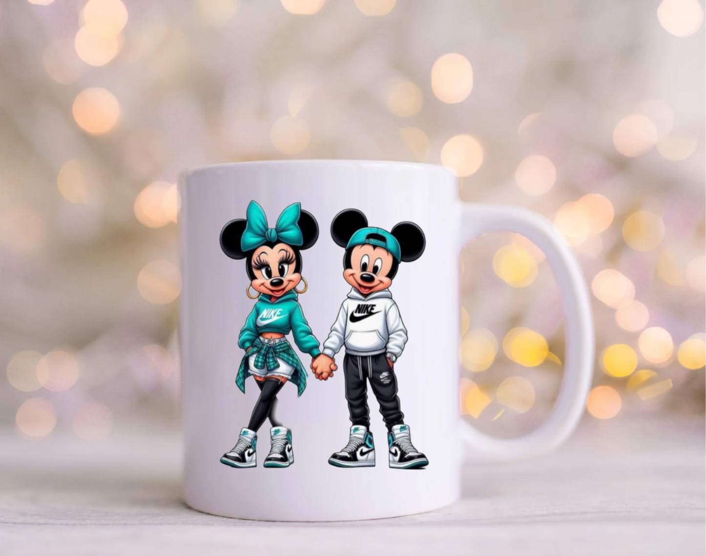 Minnie & Mickey with Teal UV decals