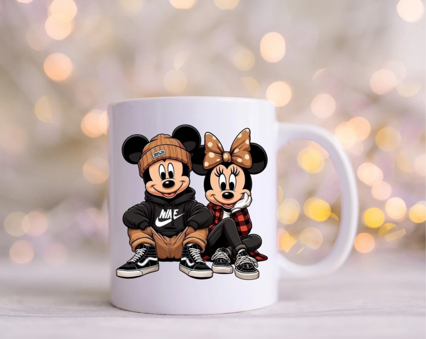 Mickey & Minnie with Brown UV Decals