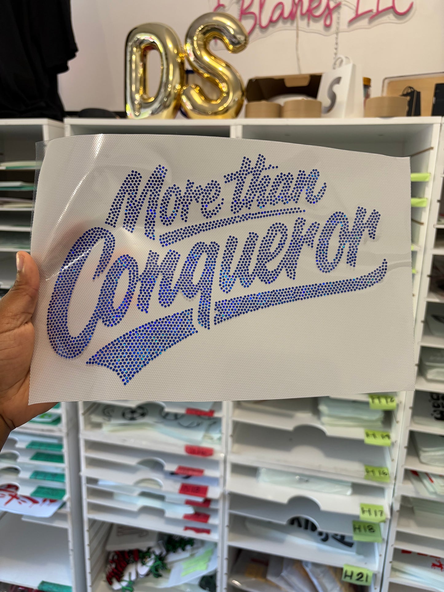 More than Conqueror Spangle Transfers